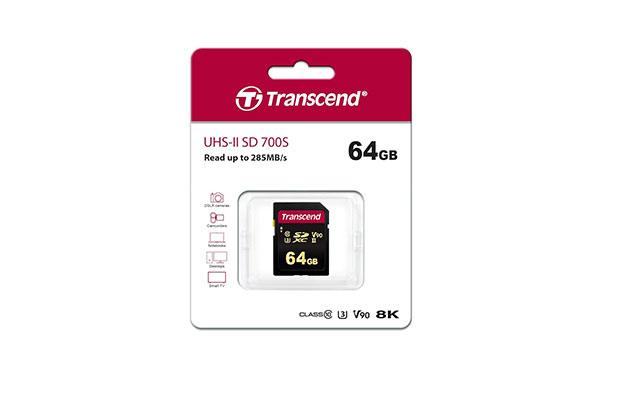 Transcend 64GB 700S UHS-II SDHC Memory Card (TS64GSDC700S) - 2