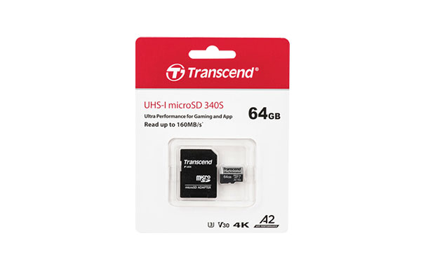 Transcend 64GB microSD Memory Card (TS64GUSD340S) - 2