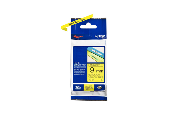 Brother TZe-211 Tape 9mm Black/Yellow