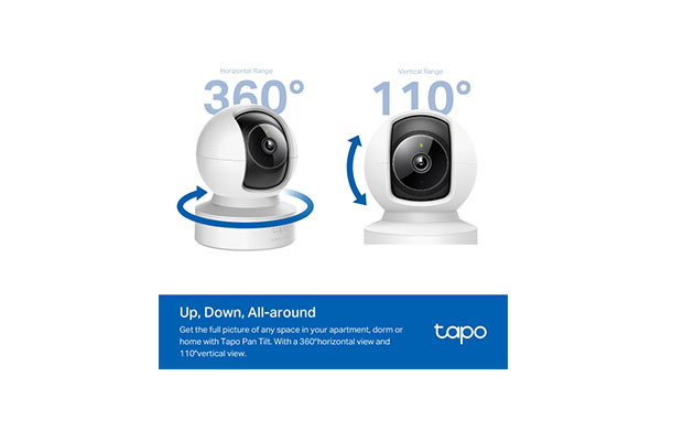 TP-Link Tapo C222 Pan/Tilt AI Home Security Wi-Fi Camera - 3