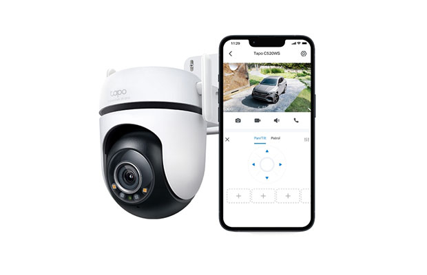 TP-Link Tapo C520WS Outdoor Pan/Tilt Security Wi-Fi Camera - 3