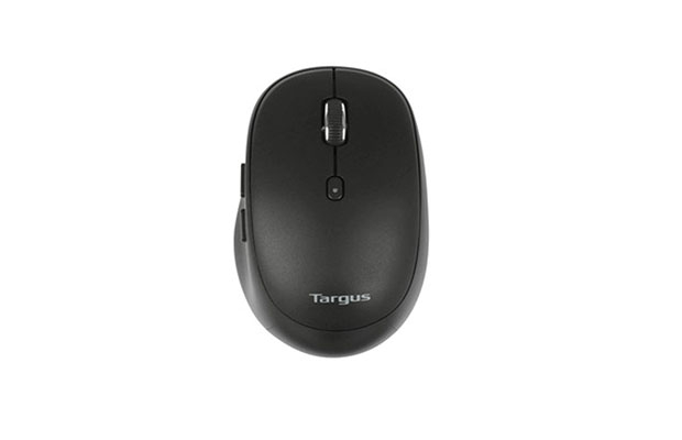 Targus AMB582 Midsize Comfort Multi-Device Antimicrobial Bluetooth Mouse (Black) - 2