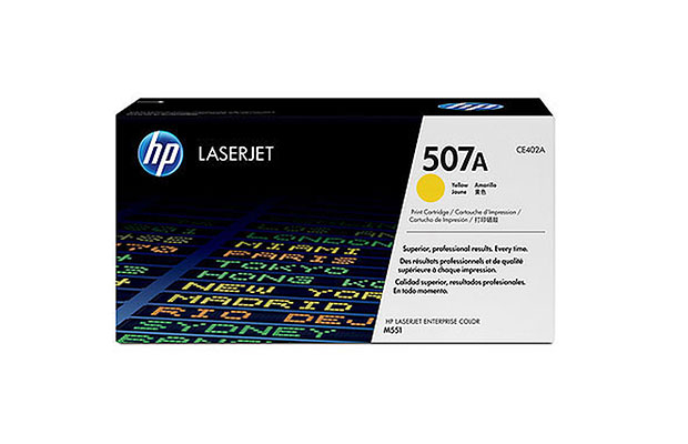 Toner HP Laser 507A Yellow Original Cartridge (CE402A) 6,000Pages for M551dn - 1