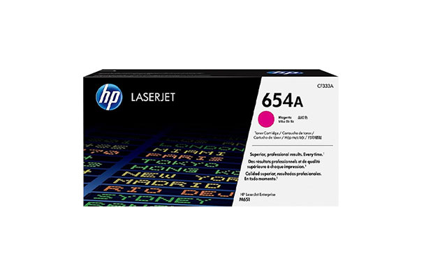 Toner HP Laser 654A (CF333A) Original Magenta for M651DN~15,000pages - 1