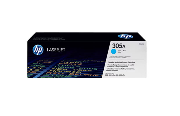 Toner Cartridge HP Laser 305A (CE411A) Original Cyan for (M375nw/M451dn) 2,600pages - 1