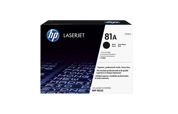 Toner HP 81A Black Original LaserJet Toner Cartridge (CF281A) - 1