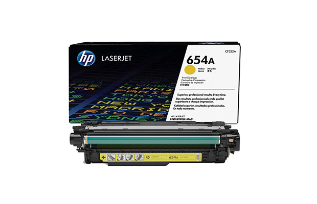 Toner HP Laser 654A (CF332A) Original Yellow for M651DN~15,000pages - 2