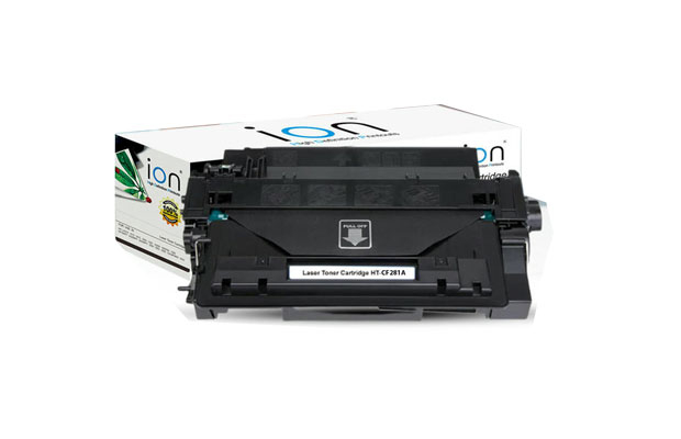 ION Toner HP 81A (CF281A) Black For Printer Enterprise M604/M605/M605DN - 1