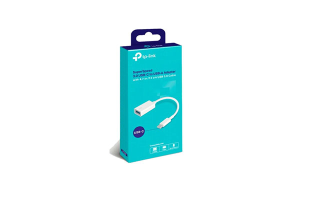TP-Link UC400 SuperSpeed 3.0 USB-C to USB-A Adapter - 2