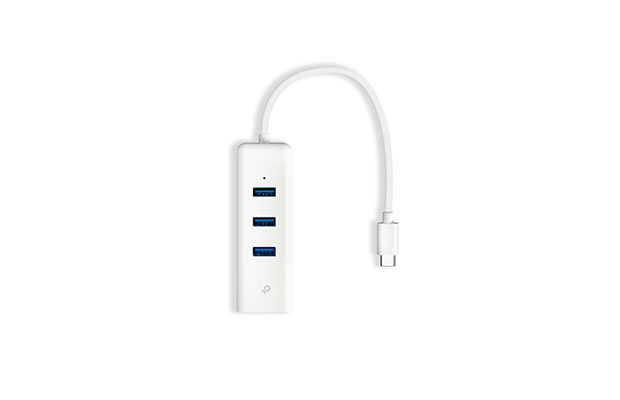 TP-Link UE330C​ USB Type-C 3-Port Hub &amp; Gigabit Ethernet Adapter - 2