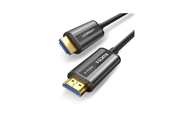 UGREEN 50219 4K HDMI 2.0 Zinc Alloy Optical Fiber Cable 50m - 2