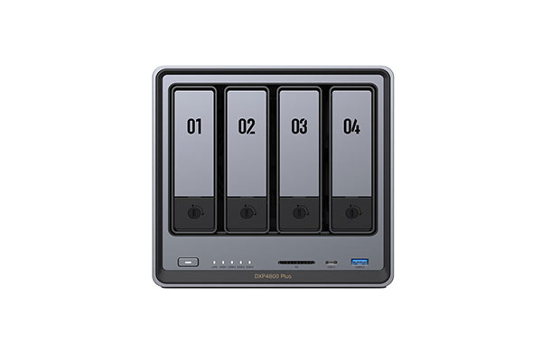 UGREEN NASync DXP4800 Plus 4-Bay Desktop NAS (Diskless) US-PSU - 2