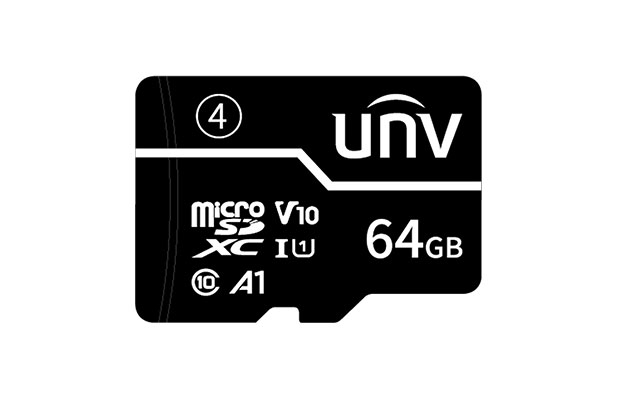 Uniview TF-64G-T-C 64GB Micro-SD Memory Card - 1