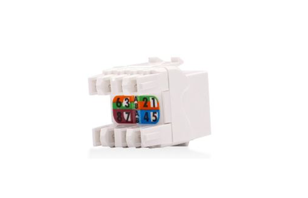 LINK CAT6 RJ45 Modular JACK, Slim, Black (US-1006SL6)