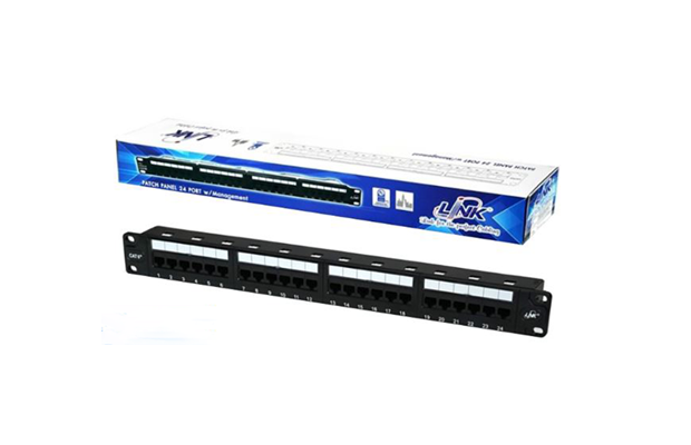 Patch Panel LINK CAT6+ 24-Port (US-3124A)