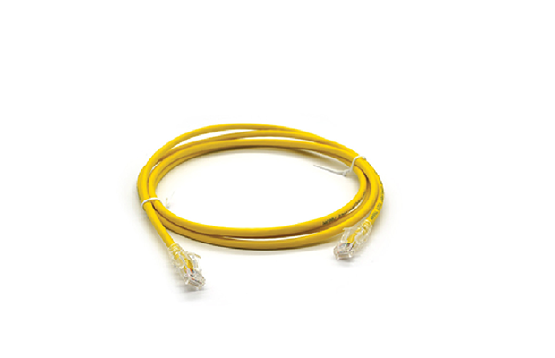 LINK CAT6 RJ45 PATCH CORD LSZH 2M YELLOW (US-5101LZ-5)