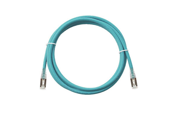 LINK Shield CAT6A RJ45 10M PATCH CORD, XG, LSZH, Aqua Blue (US-5210SLZ-9) - 1