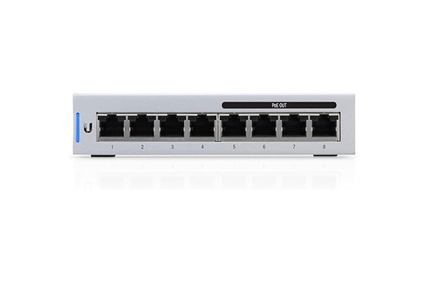 UniFi Switch 8 PoE (60W) 8-Port Gigabit PoE Switch (US-8-60W-AR) - 1