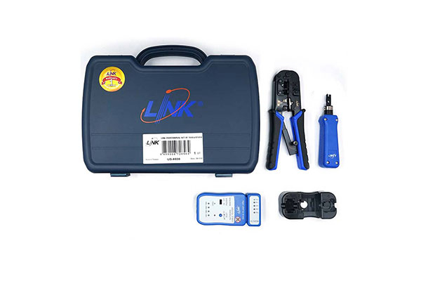 LINK LAN PROFESSIONAL SET OF TOOL &amp; TESTER (US-8030) - 2