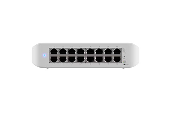 Ubiquiti UniFi Switch Lite 16 Port Gigabit 8PoE 45W (USW-Lite-16-POE) - 1