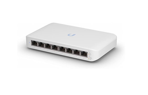 biquiti UniFi Switch Lite 8 PoE 8Port Layer 2 Switch (USW-Lite-8-POE) - 2