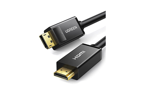 UGREEN 4K DisplayPort Male to HDMI Male Cable 5M Black (10204) - 1
