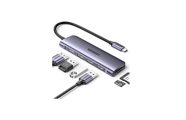 Ugreen CM511 USB-C to HDMI 6-in-1 HUB Adapter (20956A) - 2