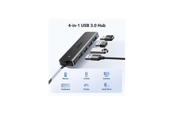 UGREEN CM219 4 Ports USB-C to USB Hub - 2