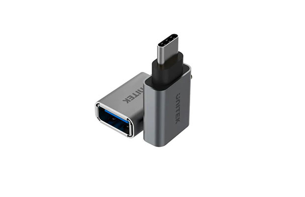 Unitek Y-A025CGY USB-C Male to USB 3.1 Female Adapter - 2