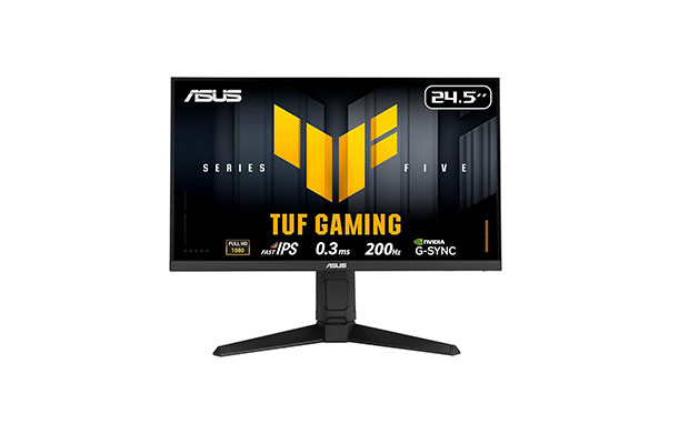 Asus TUF VG259QL5A 24 FHD Gaming Monitor FHD(1920x1080) 200Hz, DP-HDMI (3Y) - 1