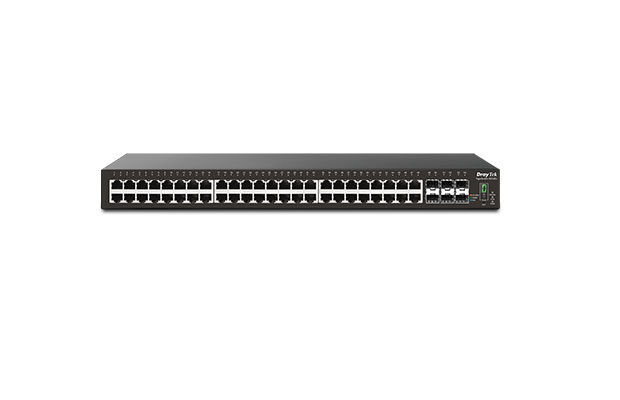 Draytek VigorSwitch G2542x 48-Port Gigabit L2+ Managed Switch - 1