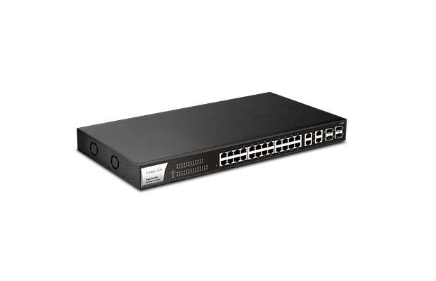 Draytek Vigorswitch G1282 28-Port Gigabit Managed Switch - 2