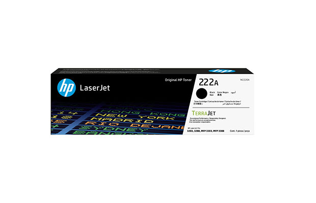 HP 222A Black Original LaserJet Toner Cartridge (W2220A) 1,300 pages - 1
