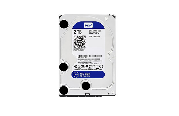 Western Digital 2TB WD Blue PC 3.5" Internal Hard Drive (7200RPM) - 1