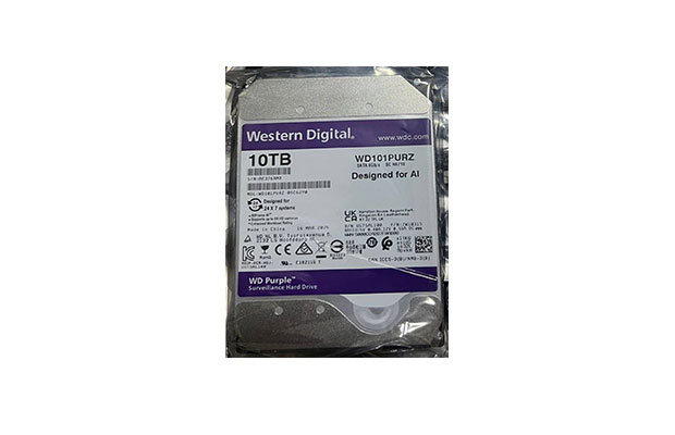 Western Digital Purple 10TB 3.5" 6Gbps 7.2k RPM SATA HD (WD101PURZ) - 3