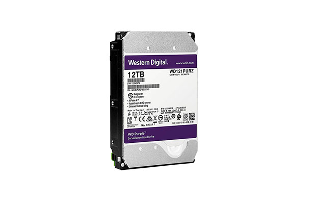 Western Digital Purple 10TB 3.5" 6Gbps 7.2k RPM SATA HD (WD121PURZ) - 2