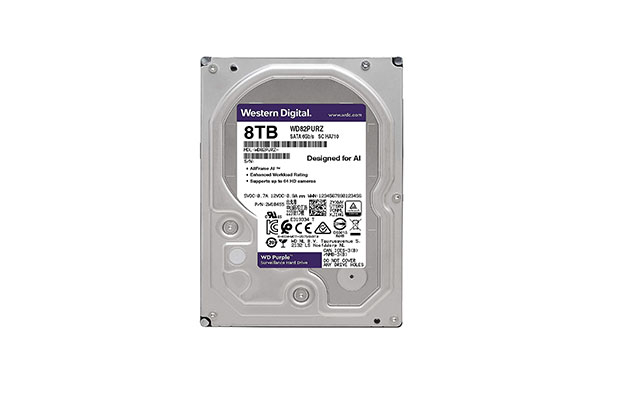 Western Digital Purple 8TB 3.5" 6Gbps 7.2k RPM SATA HD (WD82PURZ) - 1