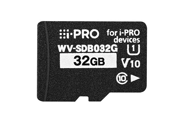 i-PRO WV-SDB032G​ 32GB microSD Class10/V10 Memory Card - 1