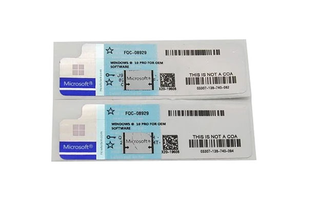 Licensed Windows 10 Pro (License Tag only) - 1