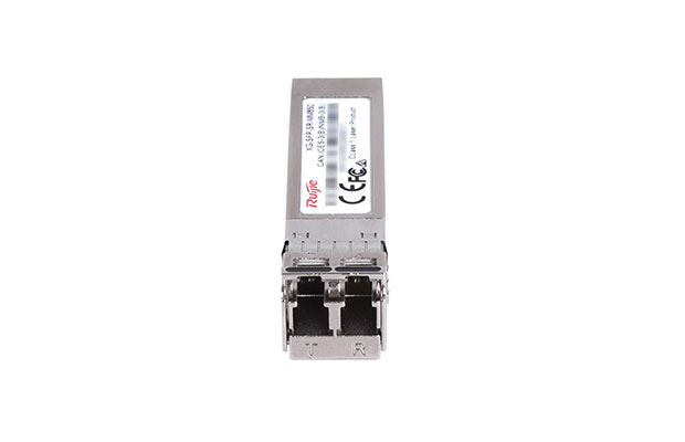 Ruijie XG-SFP-SR-MM850 10GBASE-SR SFP+ (850nm 300m) DOM Duplex LC MMF Optical Transceiver Module - 3
