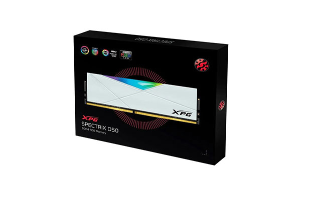 XPG SPECTRIX D50 DDR4 RGB 16GB 3200MHz Memory - 2