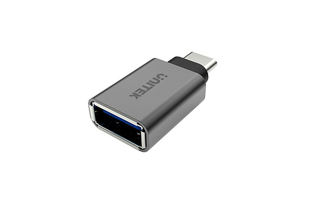 Unitek Y-A025CGY USB-C Male to USB 3.1 Female Adapter - 1