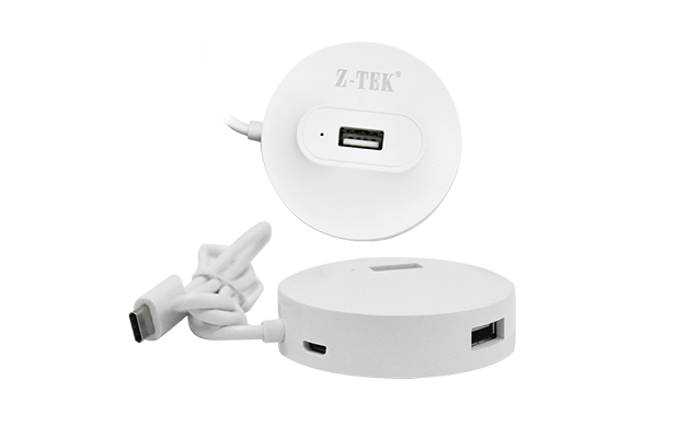 Z-TEK TYPE C TO USB 2.0 4Port HUB (ZY385)