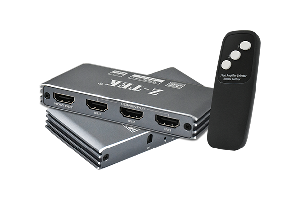 Z-TEK HDMI Switch 3 in 1 out (ZY448)