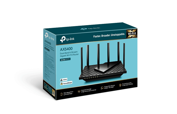 TP-Link Archer AX73 AX5400 Dual-Band Gigabit Wi-Fi 6 Router