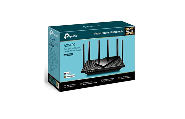 TP-Link Archer AX73 AX5400 Dual-Band Gigabit Wi-Fi 6 Router - 3