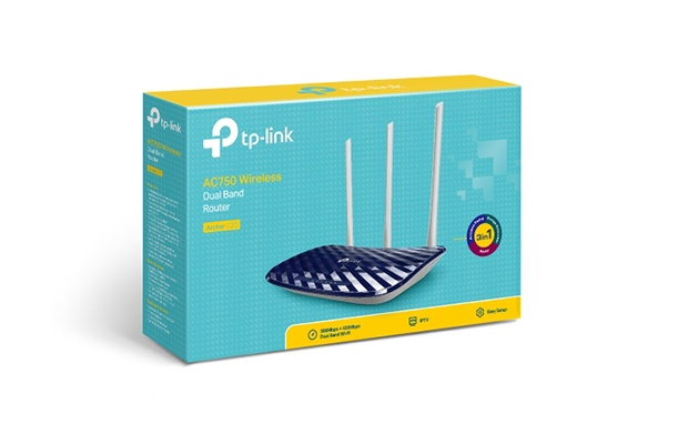 TP-Link Archer C20​ AC750 Wireless Dual Band Router