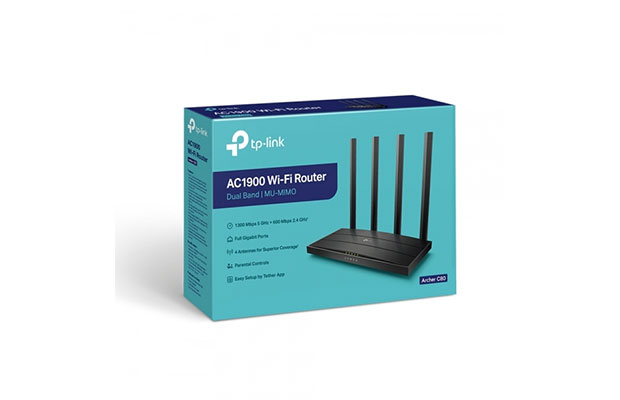 TP-Link Archer C80 AC1900 Wireless MU-MIMO Wi-Fi Router