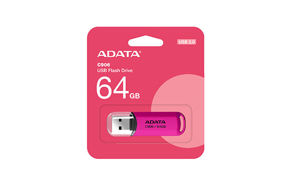 ADATA C906 64GB Compact USB Flash Drive - 2