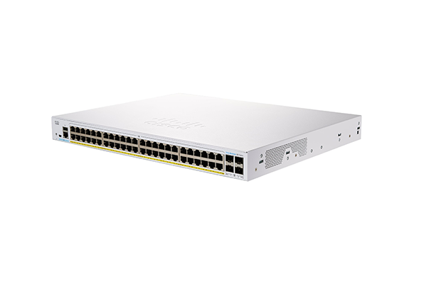 CISCO CBS250-48P-4G-EU Managed Switch 48-Port Gigabit, POE 370W, 4x1G SFP